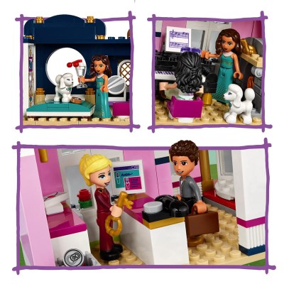 LEGO Friends 41684 Grand Hotel di Heartlake City, Casa delle