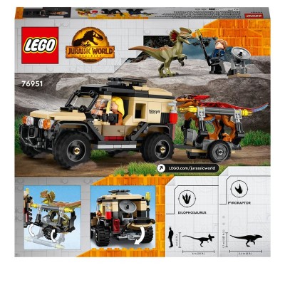 LEGO Jurassic World 76947 Quetzalcoatlus: Agguato Aereo, Giochi per Bambini  di 7+ Anni con Dinosauri Giocattolo e Minifigure