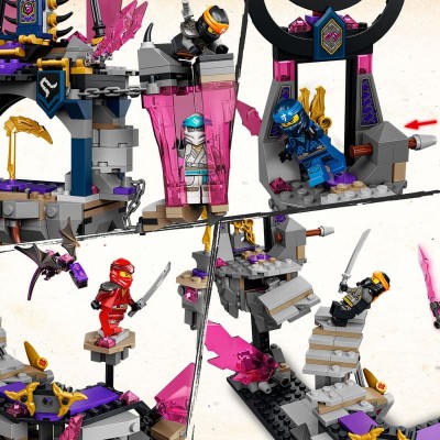 Lego Ninjago Set Creativo di Mattoncini Ninja, Scatola Porta Giochi