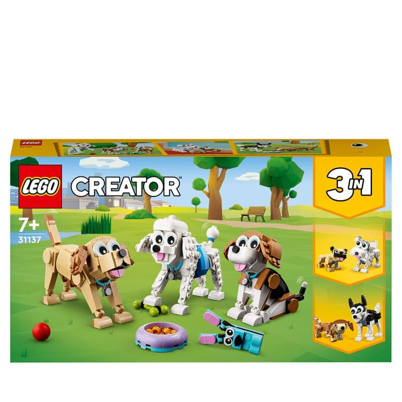 Lego Creator 3 In 1 - 31137 Adorabili Cagnolini