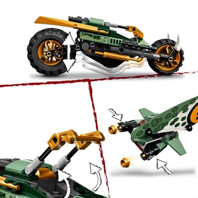 Lego Ninjago 71745 Moto della Giungla di Lloyd